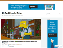 Tablet Screenshot of elombligodelocio.com